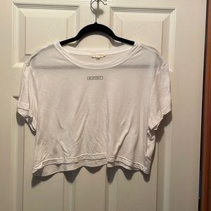 La Hearts crop top, size lrg